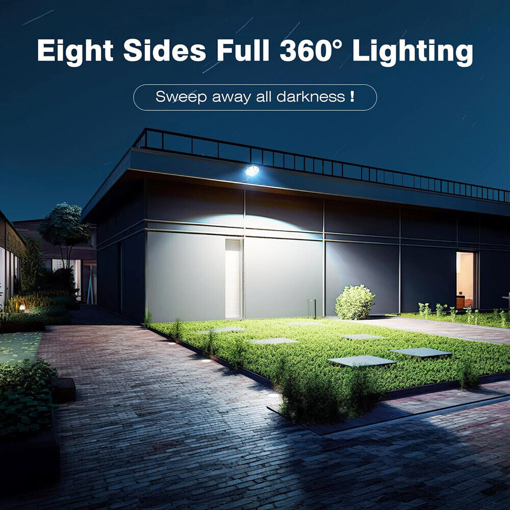 Solar Lights Outdoor Motion Sensor Led Light Waterproof Garden Yard Street Lamps