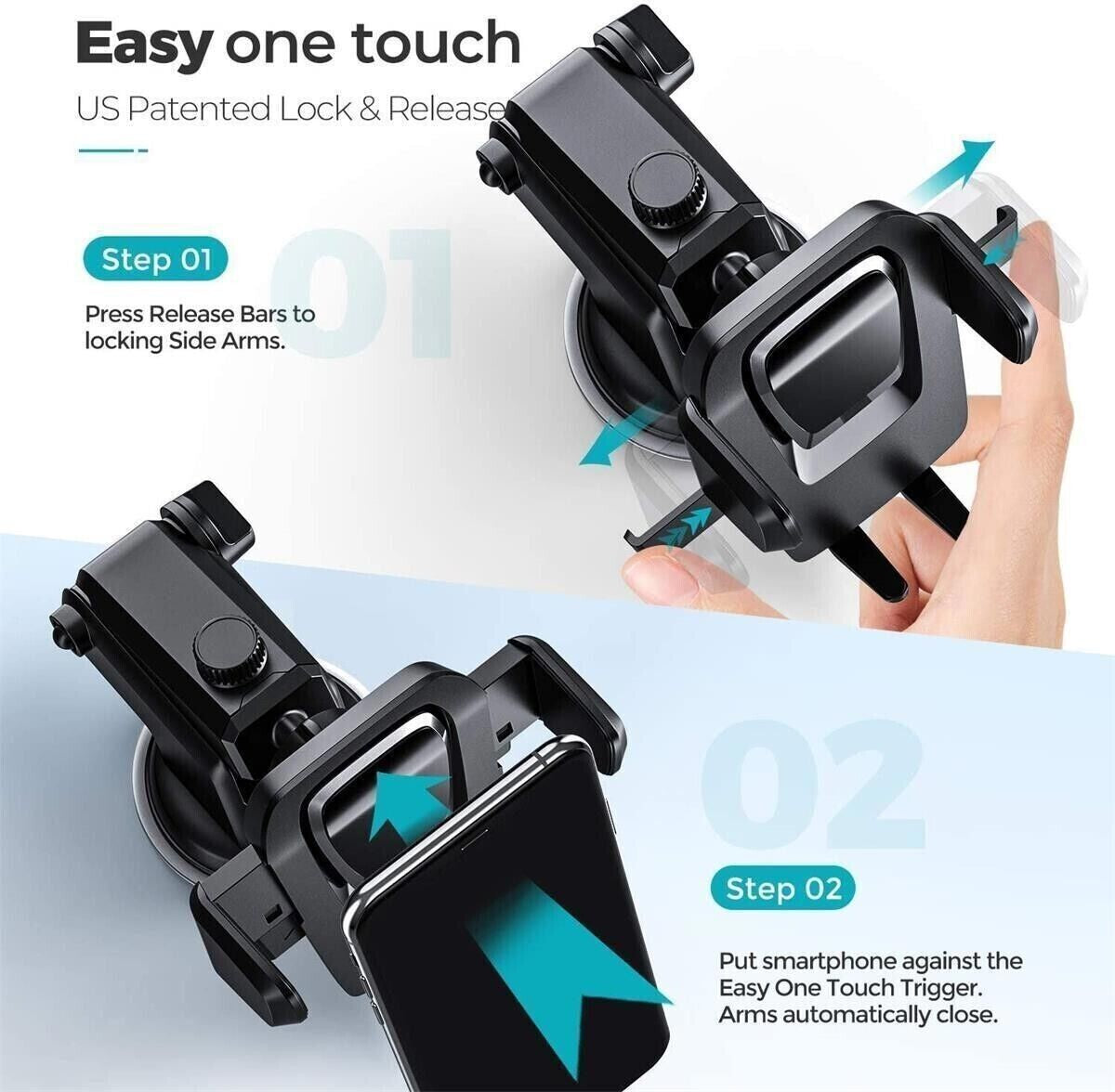 Soporte Sostenedor Estante Magnetico De Telefono Celular Para Coche Auto Nuevo