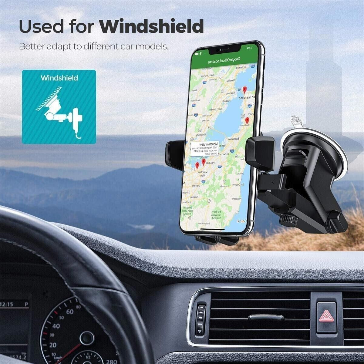 Soporte Sostenedor Estante Magnetico De Telefono Celular Para Coche Auto Nuevo