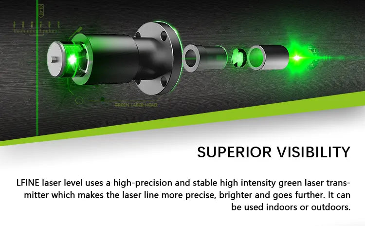 3D12 Line Green Laser Level Laser Level