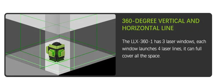 3D12 Line Green Laser Level Laser Level