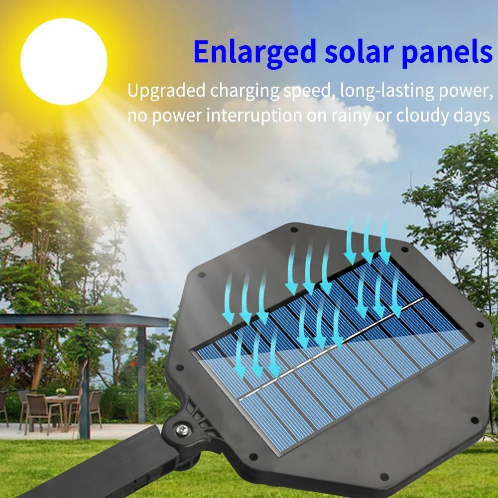 Solar Lights Outdoor Motion Sensor Led Light Waterproof Garden Yard Street Lamps