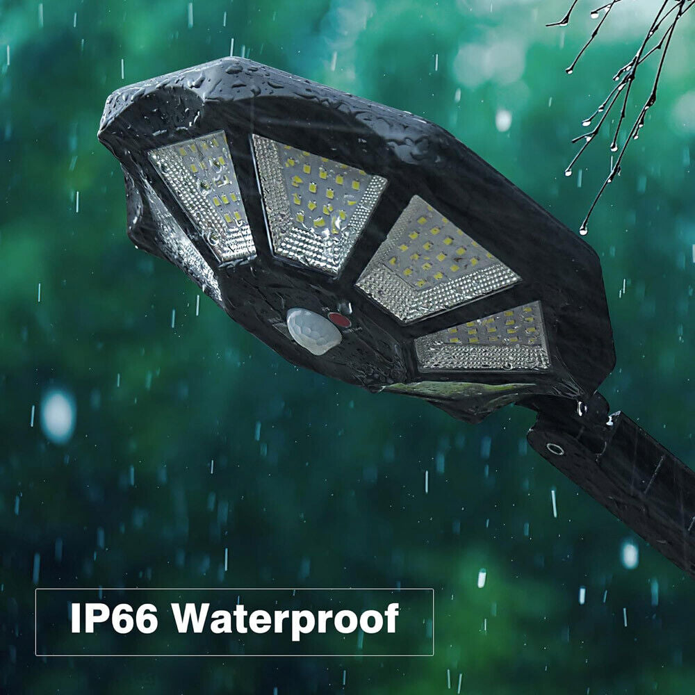Solar Lights Outdoor Motion Sensor Led Light Waterproof Garden Yard Street Lamps