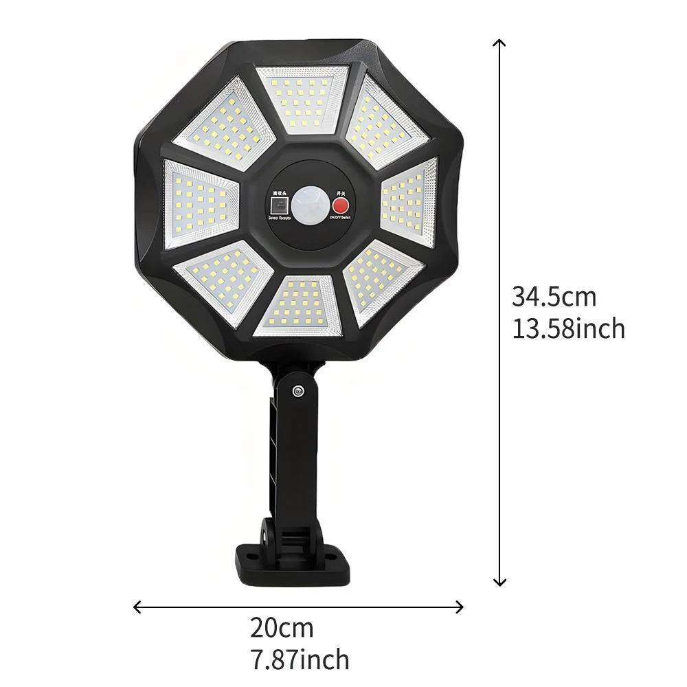 Solar Lights Outdoor Motion Sensor Led Light Waterproof Garden Yard Street Lamps