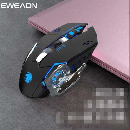 Wireless Bluetooth Mouse Mute Ergonomic Mouse