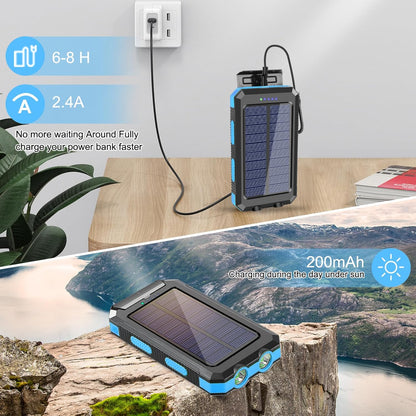 Waterproof Solar Power Bank