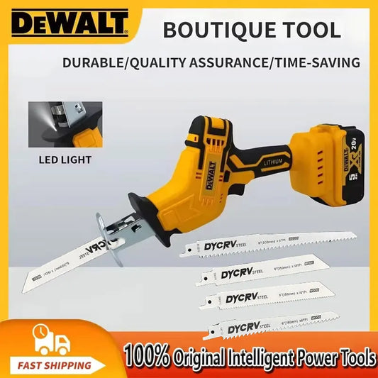 Dewalt 2800RPM Cordless Reciprocating Saw 20V Brushless Electric Saw Multifunctional Metal Wood Pipe Cutting Saw Power Tool