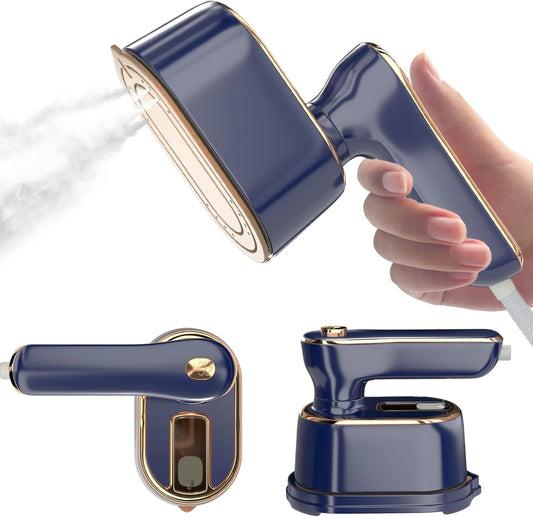 Handheld Garment Steamer, Blue