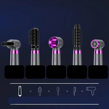 Five-in-one Hair Dryer Automatic Curling Iron